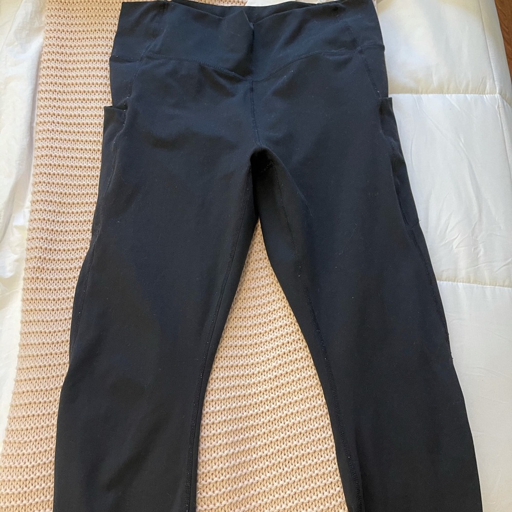 fabletics motion 360 leggings with ankle slit